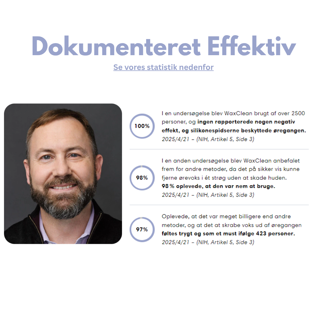 WaxClean™ – Smart ørerens med avanceret teknologi