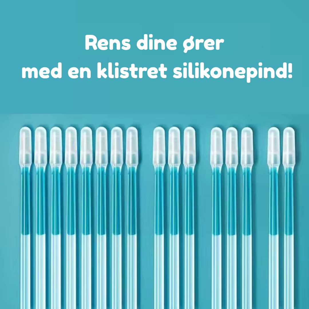 24-pak voksede silikonepinde