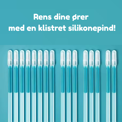 24-pak voksede silikonepinde