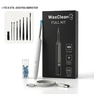 WaxClean™ – Smart ørerens med avanceret teknologi