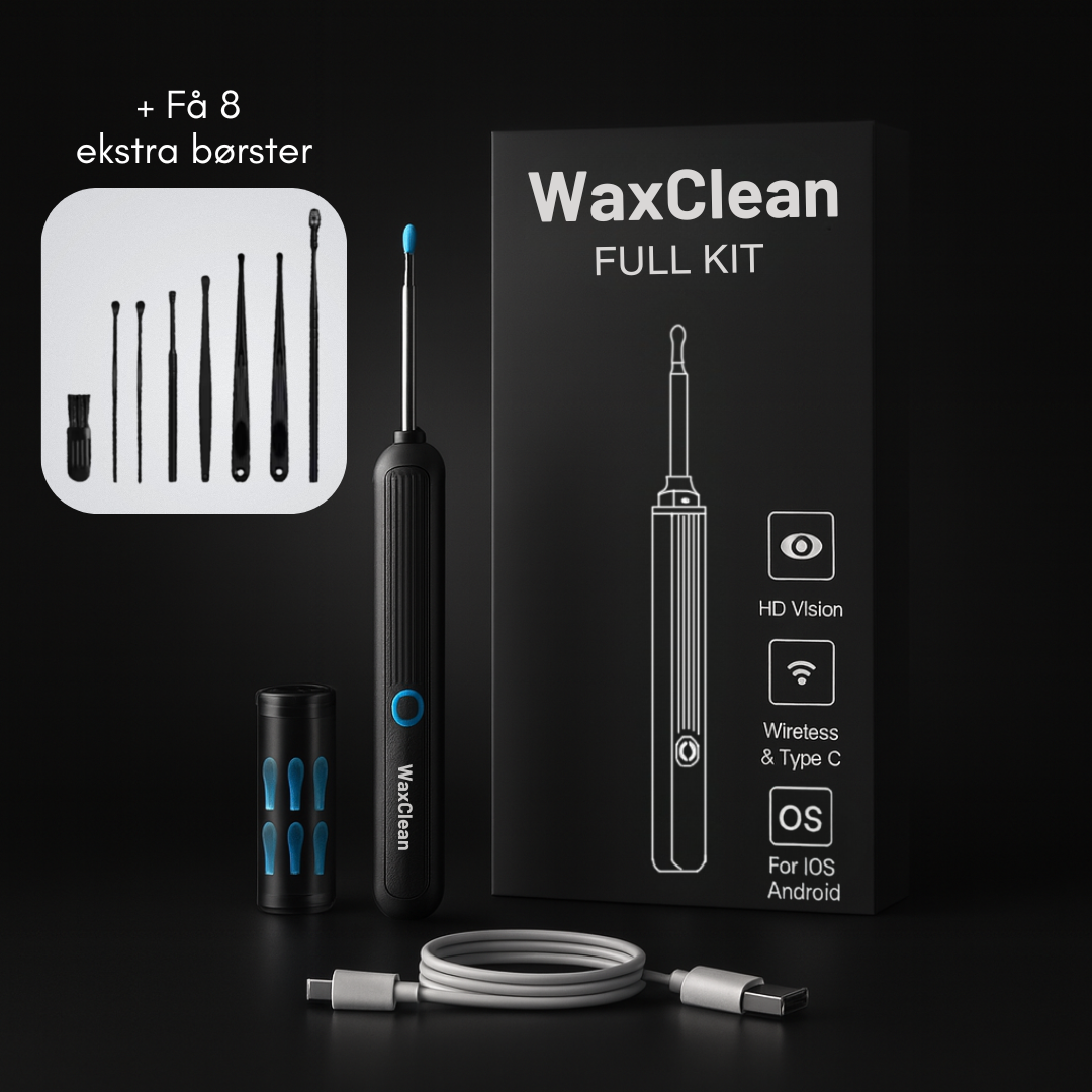 WaxClean™ – Smart ørerens med avanceret teknologi