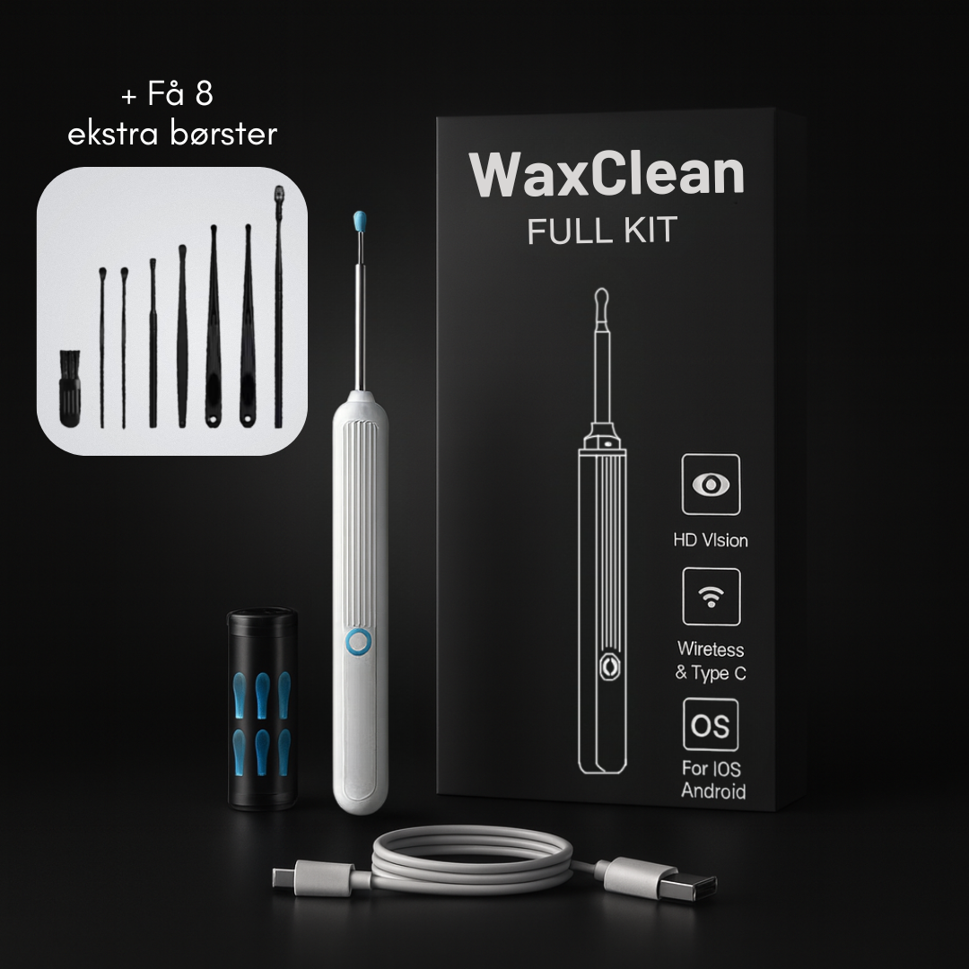WaxClean™ – Smart ørerens med avanceret teknologi